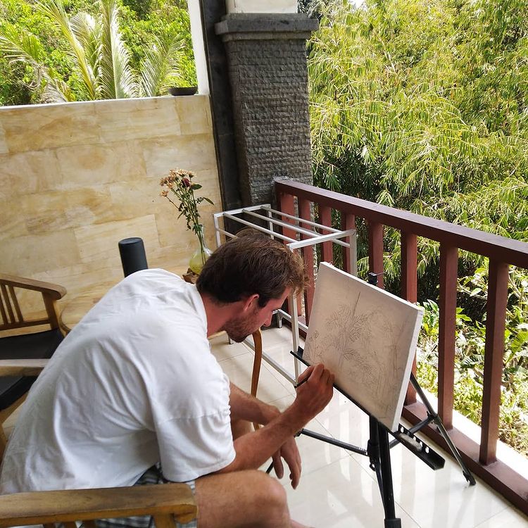 Teach Paint in my bungalow
